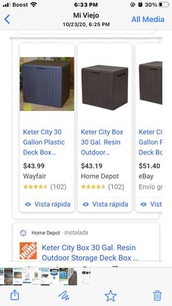 storage deck box