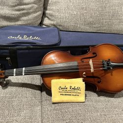 Carlo Robelli Violin Model P-105 1/2 Youth Student Size Case Musical Instrument