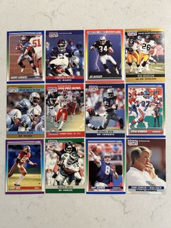Football Card Lot Loaded! Barry Sanders Lawrence Taylor Jerry Rice Bo Jackson