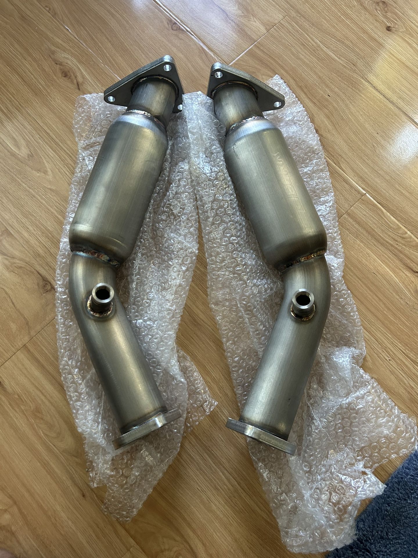 Berk Resonated Test Pipes Nissan 350z 370z Infiniti G35 G37 Q40 Q50 Q60 Exhaust