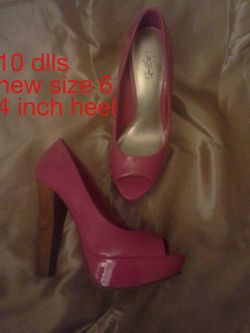 Pink heels