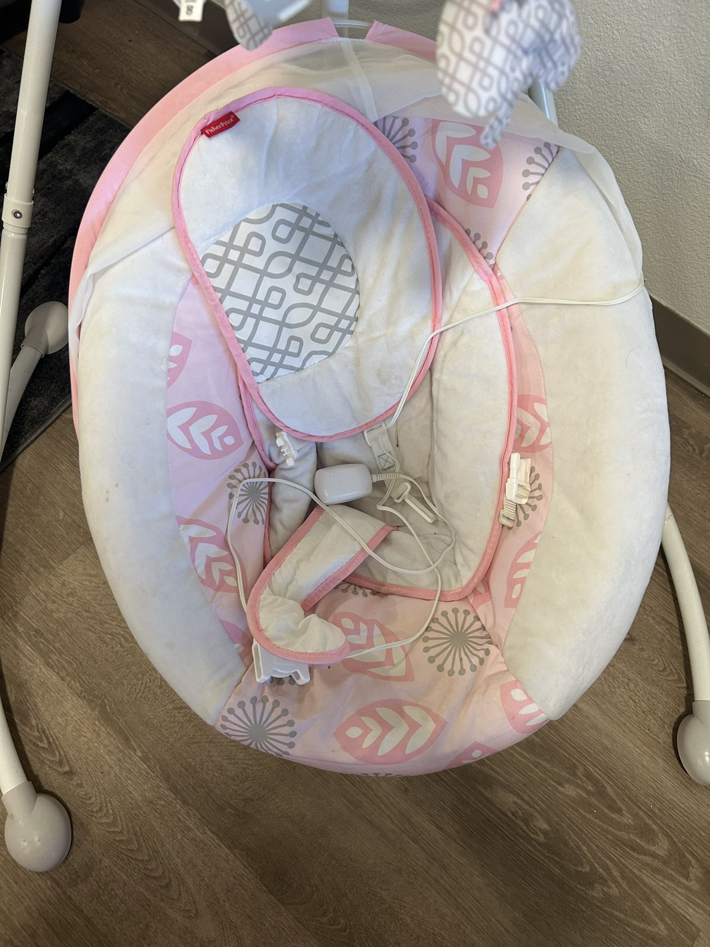 Pink And White Swing 