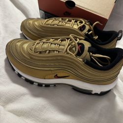 New- Gold Nike Air Max 97 