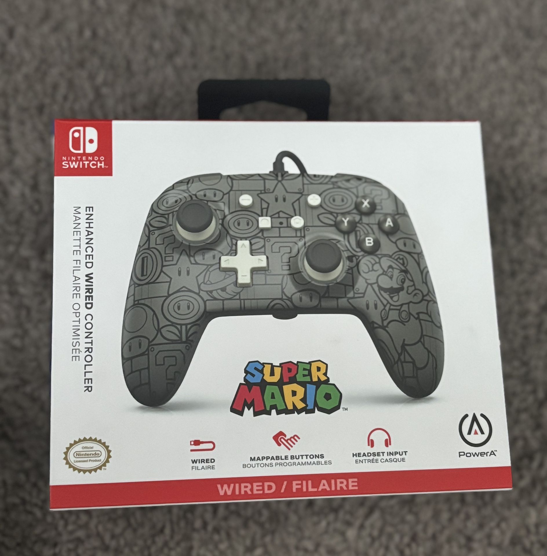 Enhanced Wired Controller For Nintendo