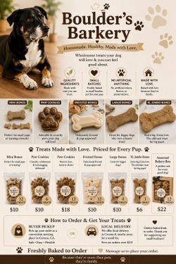 Dog treats - homemade with love