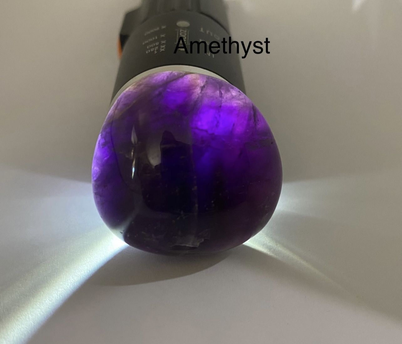 Amethyst Genuine Polished Dark Purple Stone from Brazil 31g Over 1in