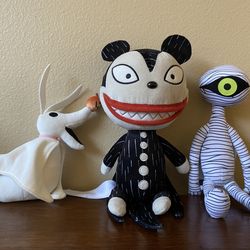 👁️ 💀 New Disney The Nightmare Before Christmas Vampire Teddy Zero Dog Mummy Boy