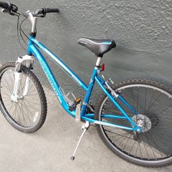 Bicycle Schwinn with a lot of accessories/pump, rear mirror and a bike lock with keys