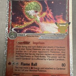Pokemon TCG Gardevoir Ex Celebrations