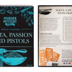Murder Mystery Party Game – Adult Dinner Party | Pasta Passion Pistols