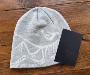 Arc’teryx Bird Logo Merino Wool Beanie – Light Heather Gray – New With Tags