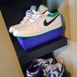 Jordan 1 Lucky Green Size 8.5