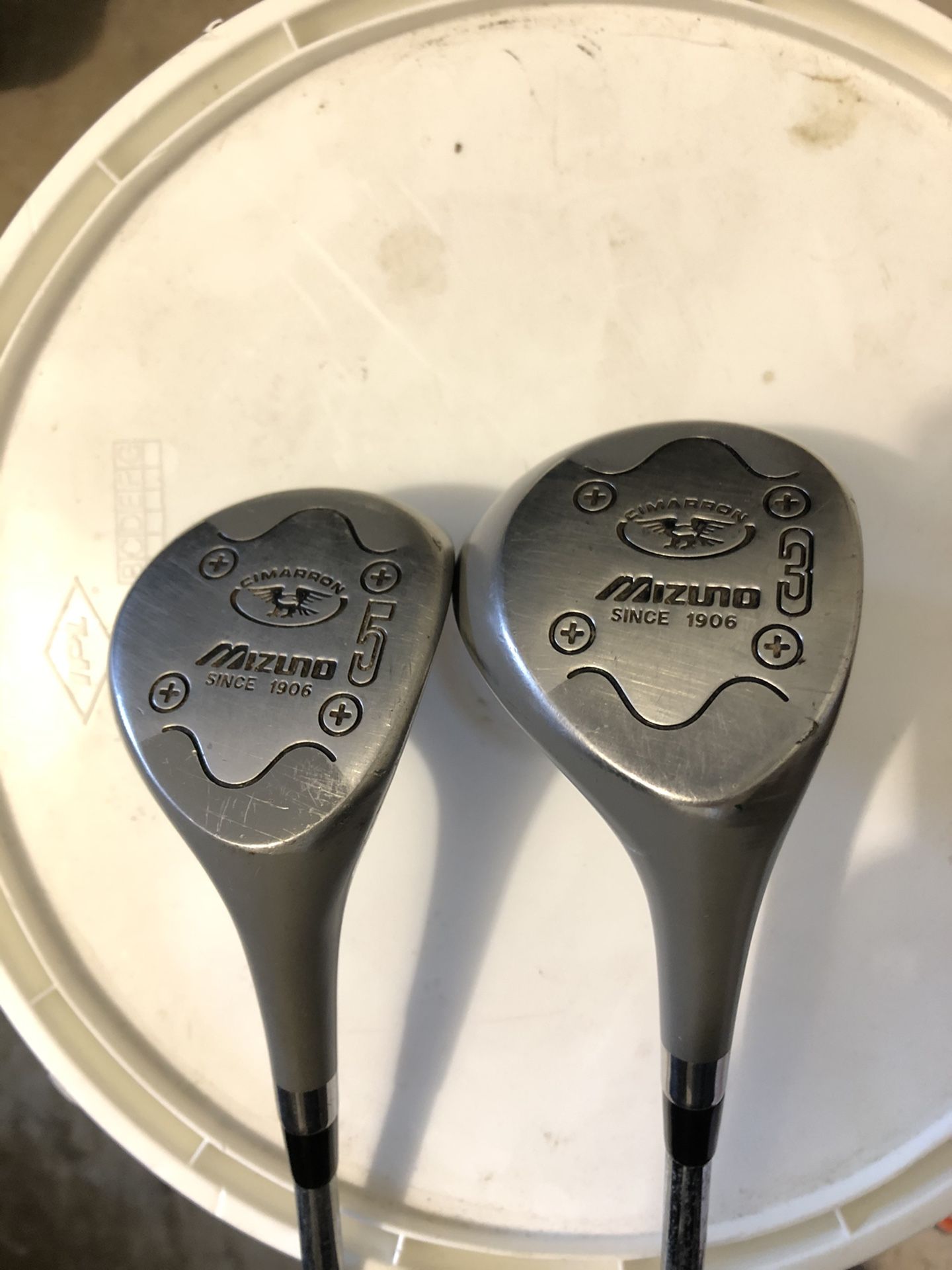 Mizuno Cimarron 3 and 5 Wood with Headcovers