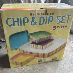 Party Chips And Dip Set