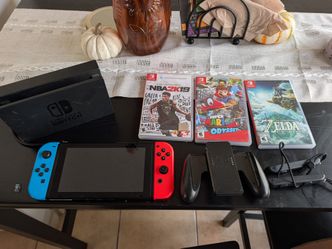 Nintendo Switch Bundle with 3 Games