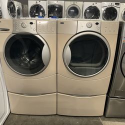 KENMORE ELITE XL CAPACITY WASHER DRYER ELECTRIC E