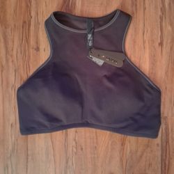 🔥NikeSKIMS New Ribbed Seamless  RACER FRONT BRA