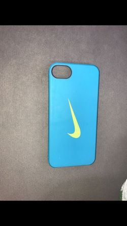 Blue NIKE case. For iPhone 5/5s/SE