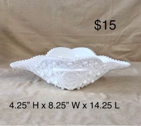 Vintage Milk Glass Pieces (Group 2)