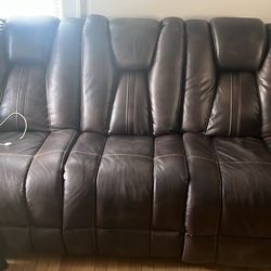 Electric Couch And Love Seat