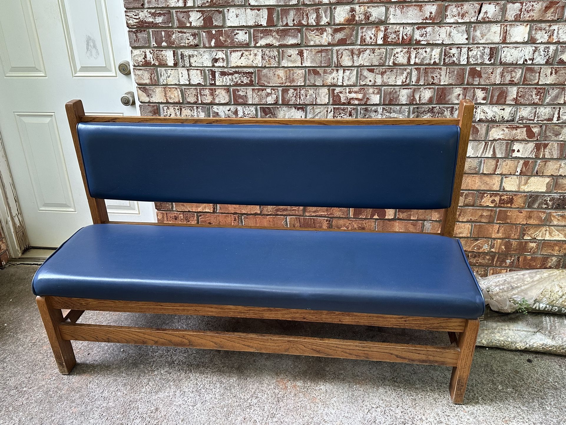 Sturdy Cushioned Bench