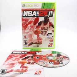 Xbox 360 NBA 2K11 2011 Complete CIB Tested Resurfaced Clean Mint Pristine
