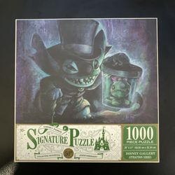 Haunted Mansion Stitch Signature Puzzle 1000 Pieces New