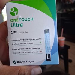 One Touch Ultra 100 Test Strips