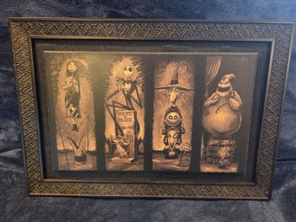Disney Nightmare Before Christmas Haunted Mansion Stretching Portraits