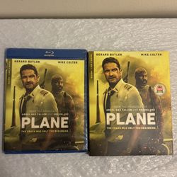 Plane Blu-Ray Gerard Butler Mike Colter 2023 NEW SEALED