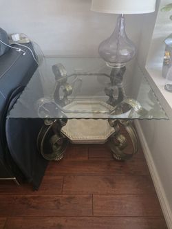 Glass coffee tables