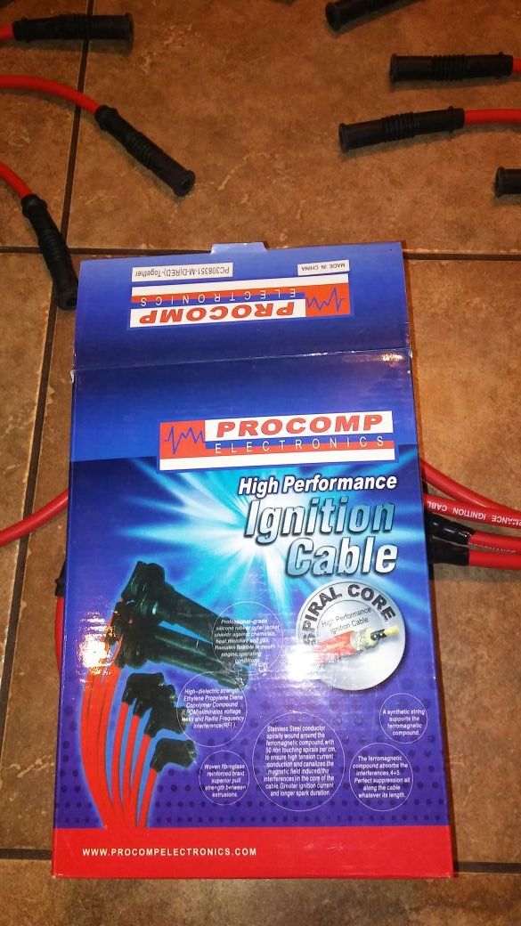 10.5 MM SPARK PLUG WIRES PRO COMP BBF SBF