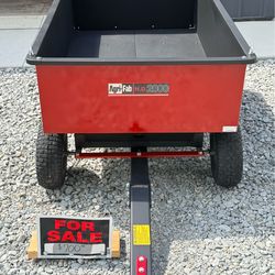1992 Agri-Fab HD2000 4 wheeled trailer