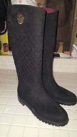 Hilfiger rain boots size 9