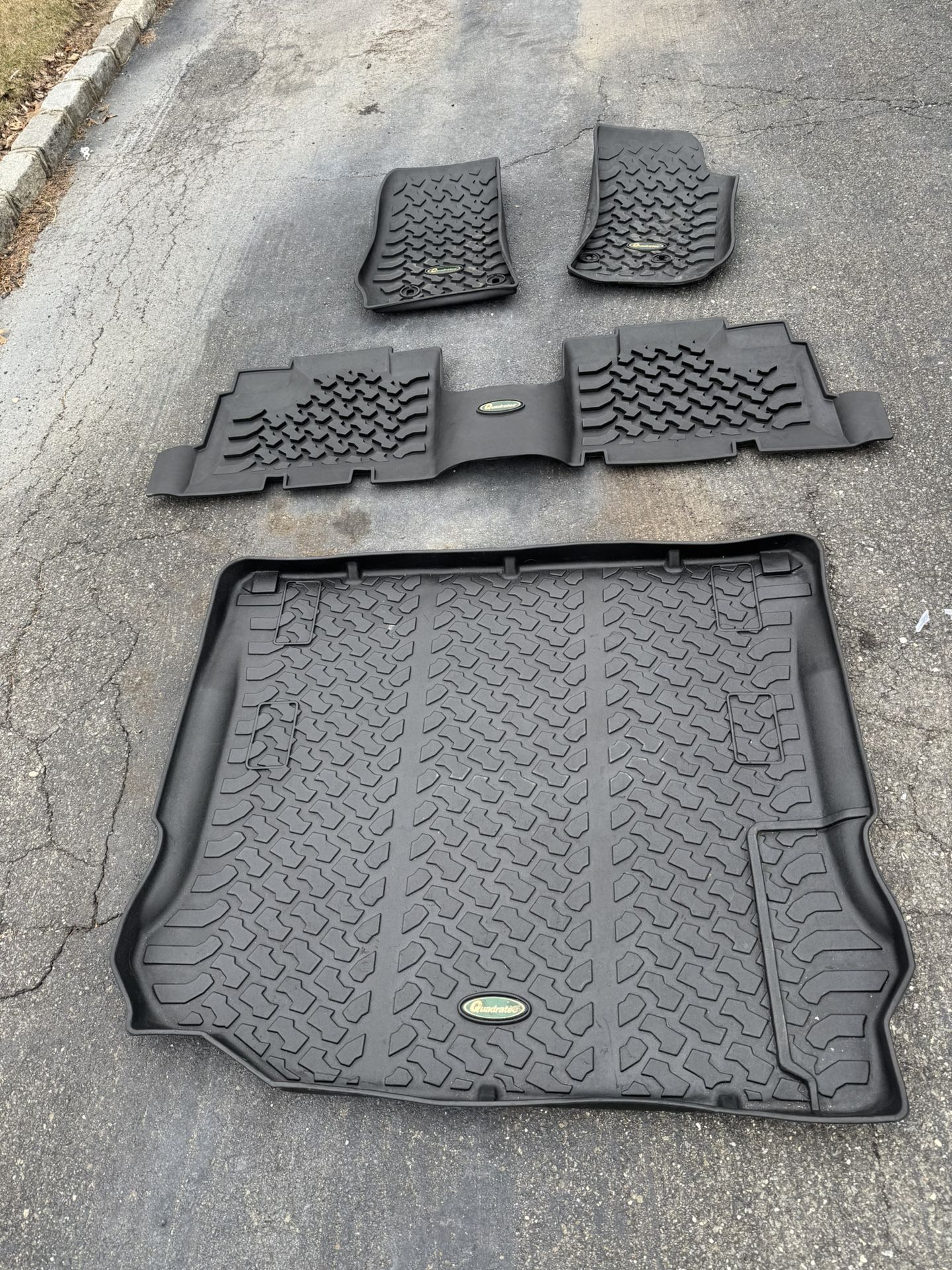2016 Jeep Wrangler Quadratec Floor Mats - Cargo Mat Incl