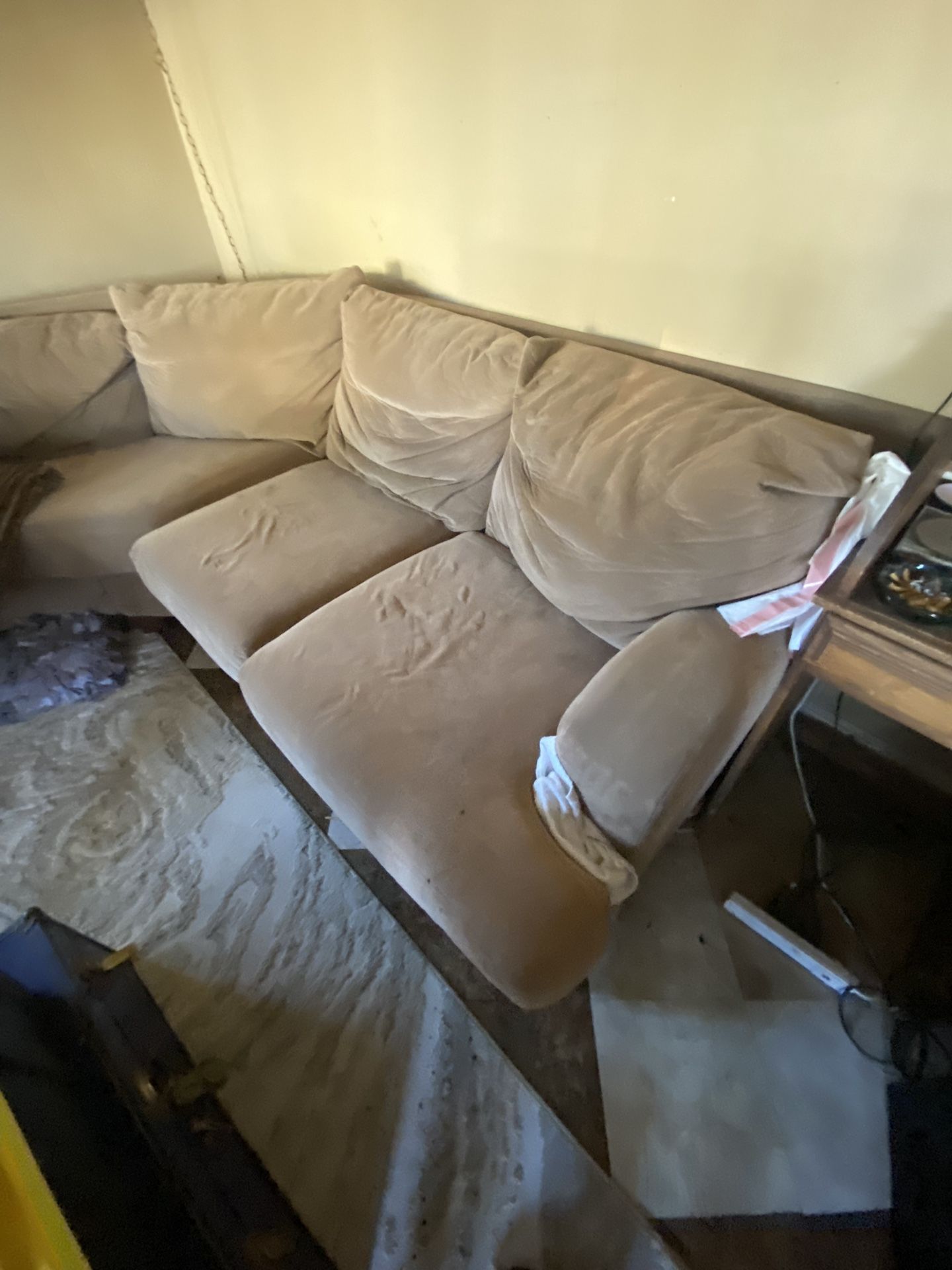 Sectional Couch And Love Seat