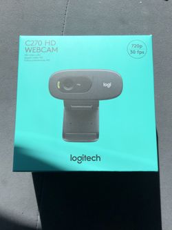 Logitech C270 Webcam - HD 720p Video, 3.0MP Photo