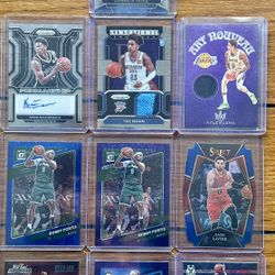 NBA Numbered Auto Patch Lot 