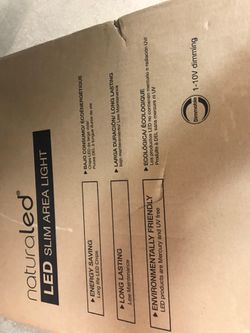 LED slim area light