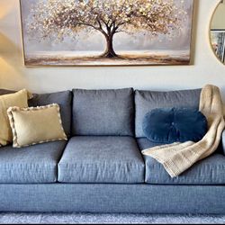 Dark Gray 3-seater  Living spaces couch