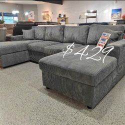 U Shape  Sectional Sofa Couch Brand  New (On Sale !!)