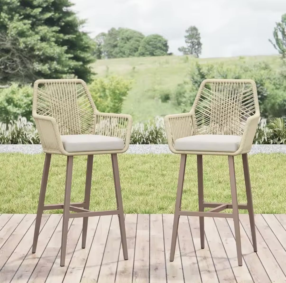 30” Boho Counter Height Stools - H24Y