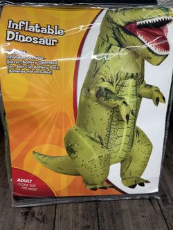Adult Inflatable Dinosaur Halloween Costume