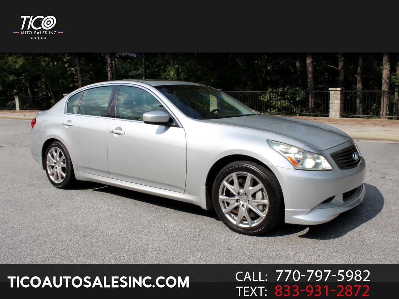 2009 Infiniti G37 Sedan