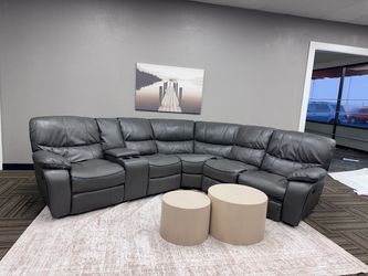 Power recliner sectional sofa couch sala
