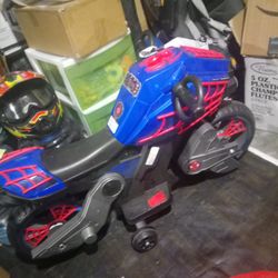 Spider Man Electric Kids Bike