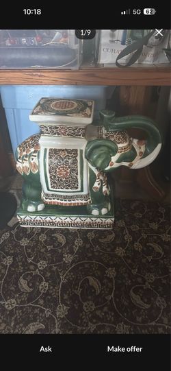 Ceramic elephant