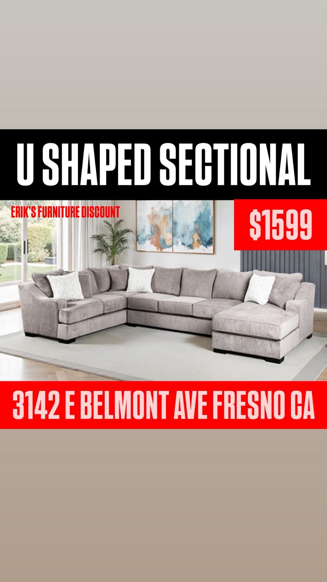 U Shaped Sectional