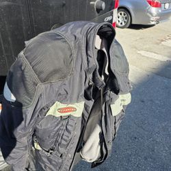 FirstGear Padded Hypertex padded Motorcycle rudding Jacket XL Black Mens

Good condition