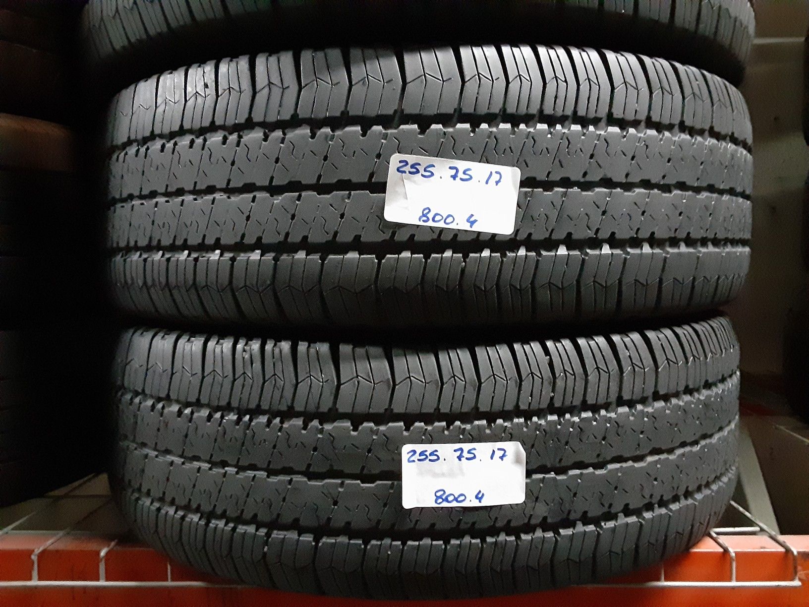 P255/75R17 GOODYEAR WRANGLER SRA ALL SEASON TRUCK JEEP 255/75R17